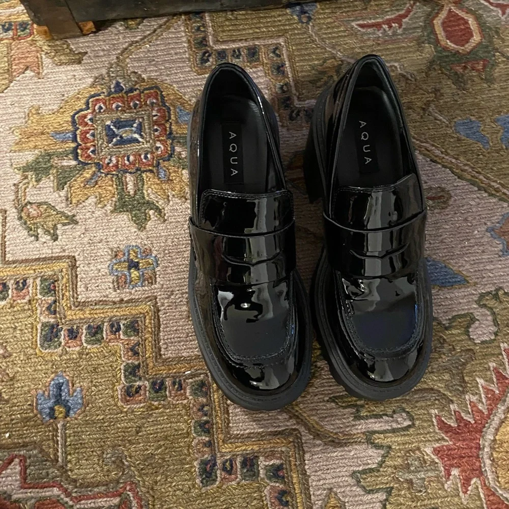 Black patent leather loafers - Picture 3 of 4